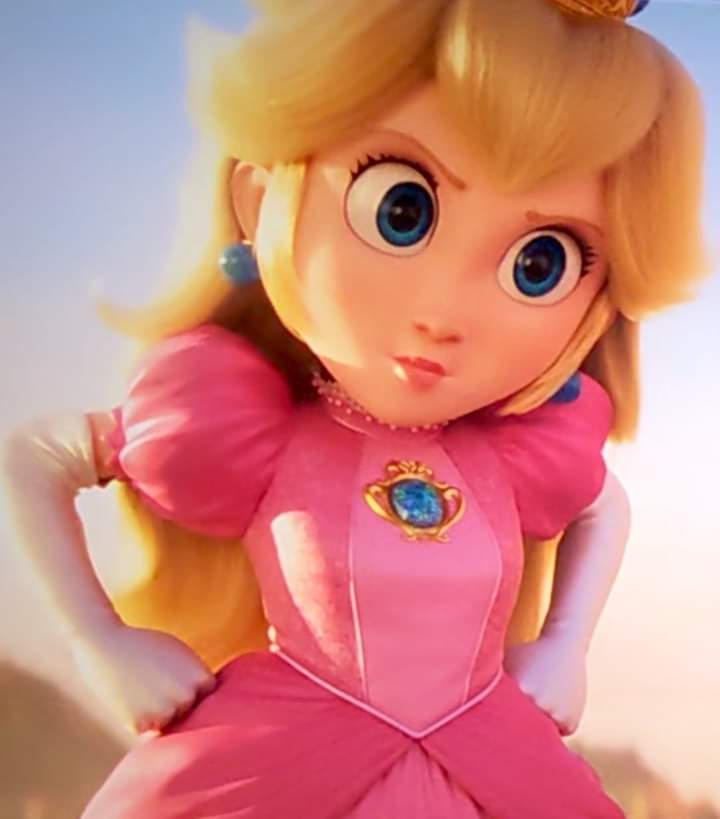 Template meme princess peach mad