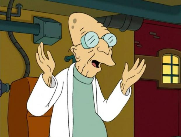 Template meme Professor Farnsworth Good News Everyone