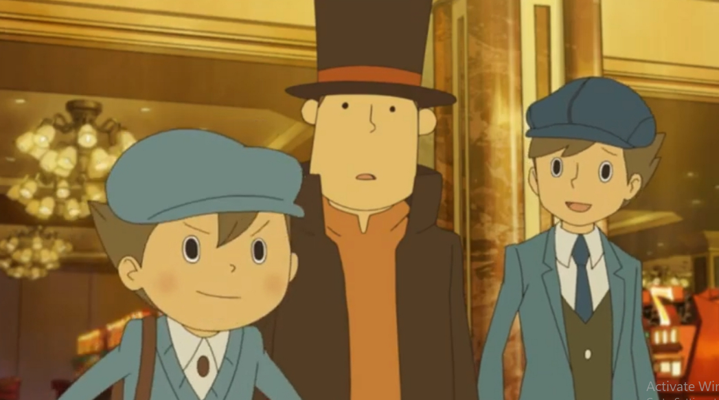 Template meme Professor Layton Unwound Future/ Lost Future Meme Template