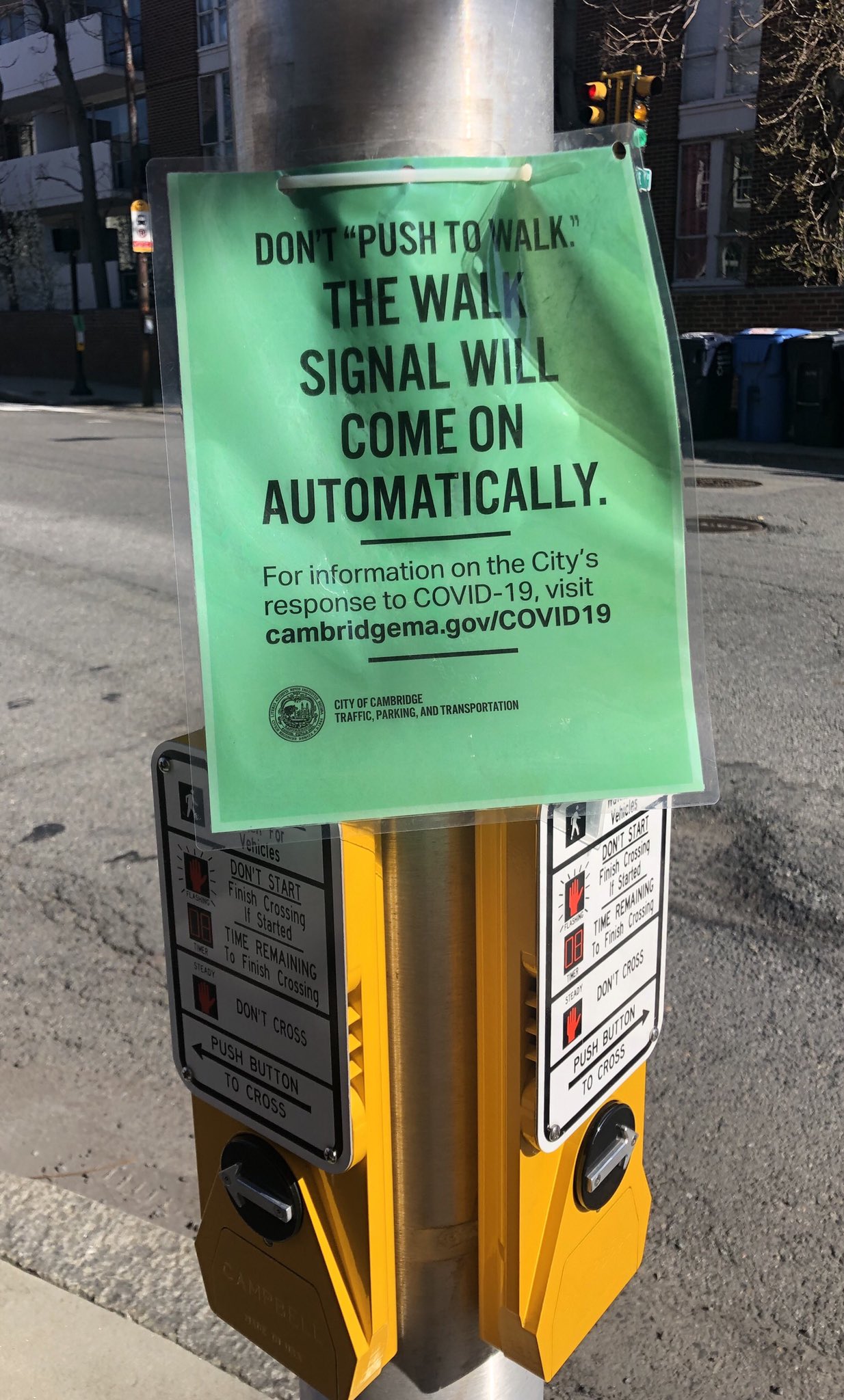 Push to walk sign meme template