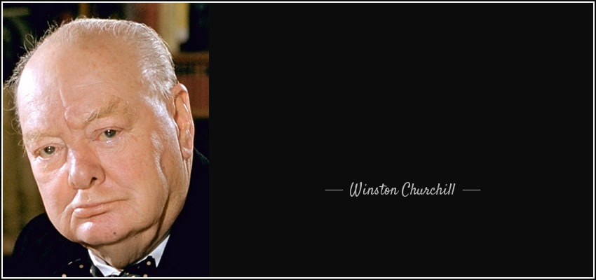 Template meme Quotable Winston Churchill