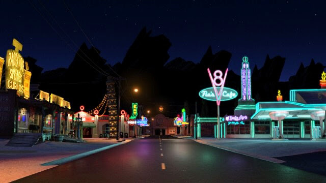 Radiator Springs Wallpaper meme template