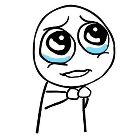 Plantilla de meme rage comic begging