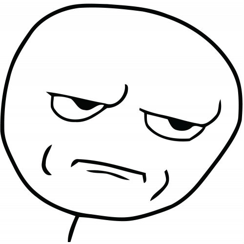 Plantilla de meme Rage comics