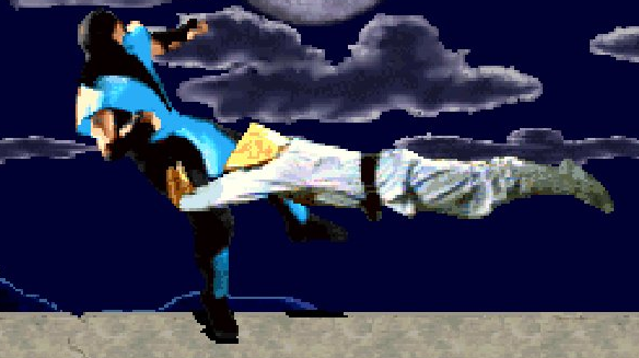 Plantilla de meme Raiden vs sub zero