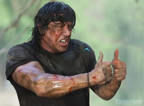 Plantilla de meme Rambo approved