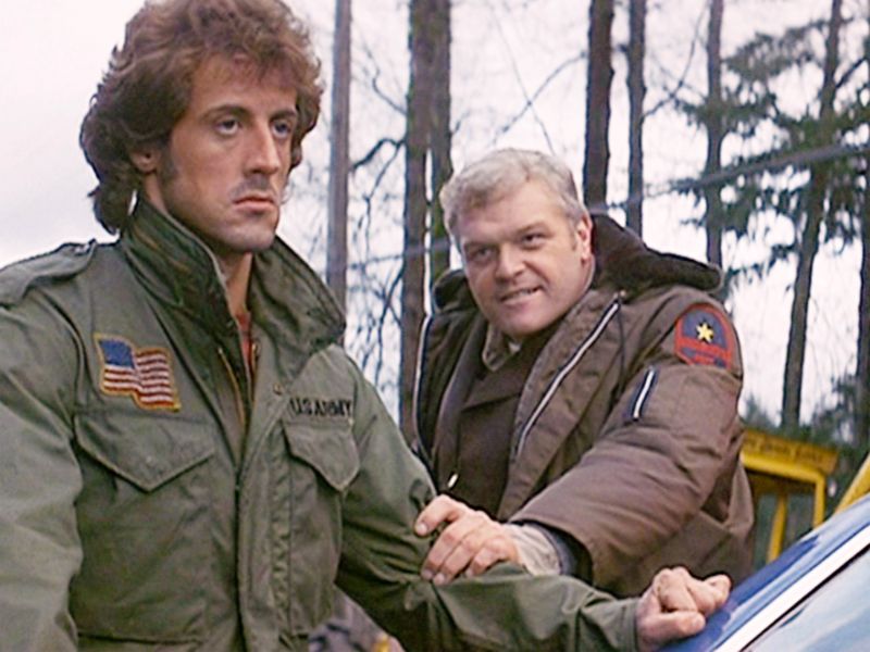 Plantilla de meme Rambo sheriff
