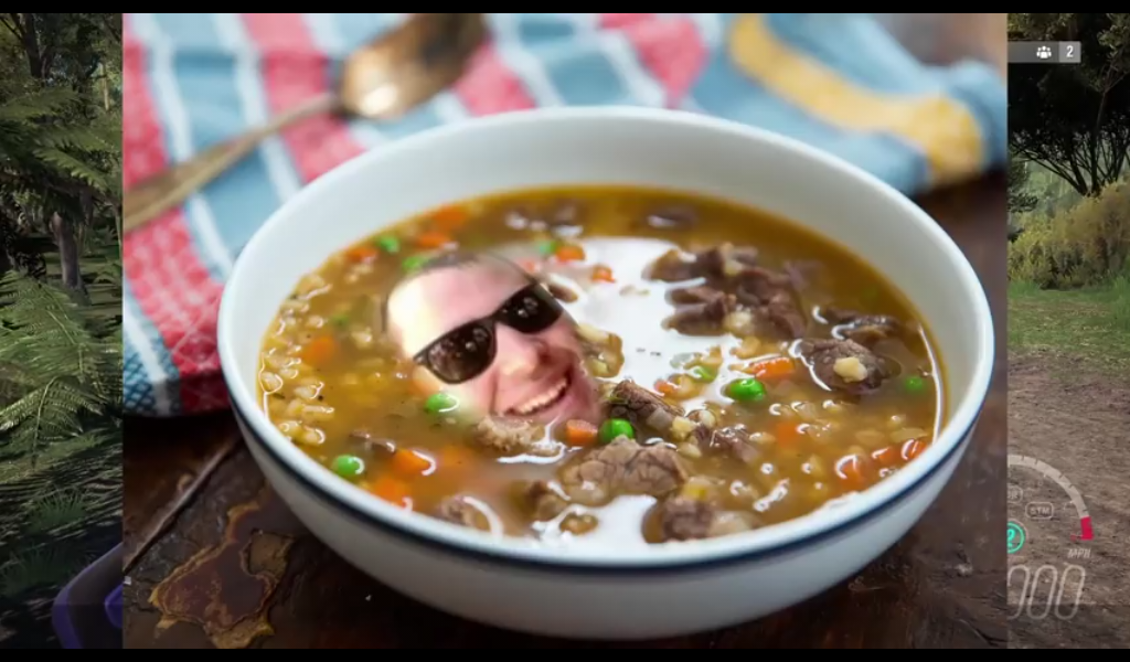 Plantilla de meme Ramen soup