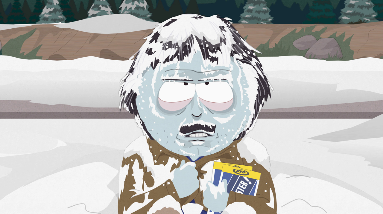 Plantilla de meme Randy Marsh Frozen