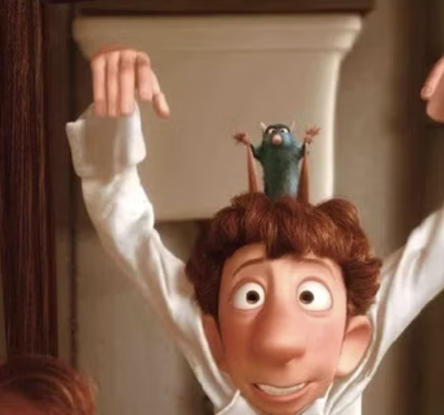 Plantilla de meme Ratatouille human puppet
