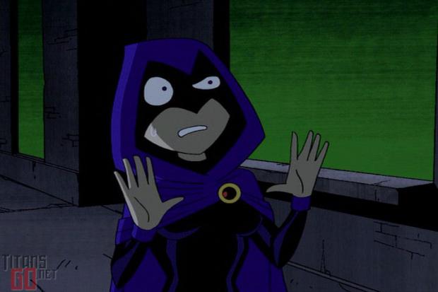 Plantilla de meme Raven Teen Titans