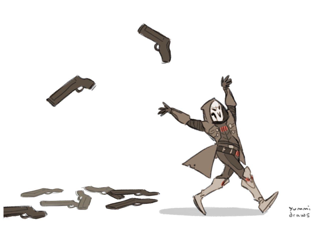 Plantilla de meme Reaper Overwatch