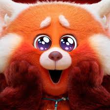 Template meme Red Panda cute eyes