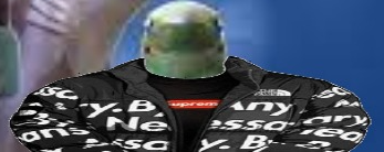 Template meme reef shark with the drip on god