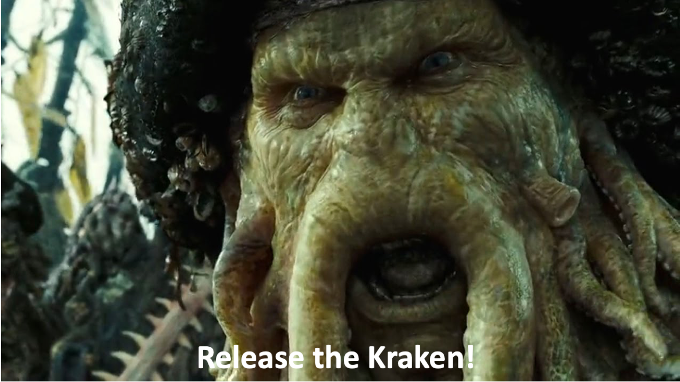 Plantilla de meme release the kraken