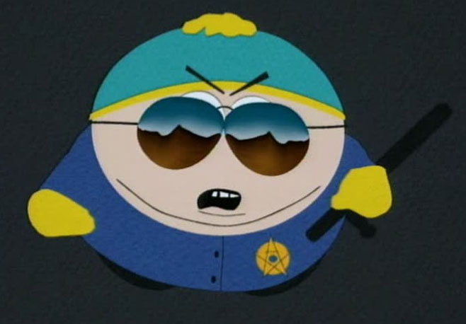 Template meme Respect My Authority Eric Cartman South Park