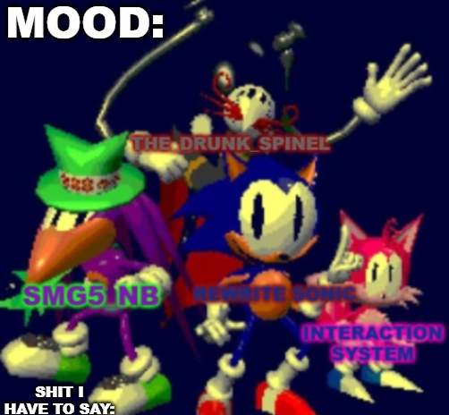 RewriteSonic triple trouble temp meme template