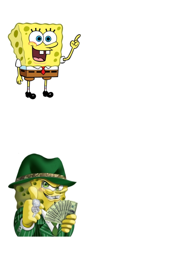 Template meme Rich spongebob meme