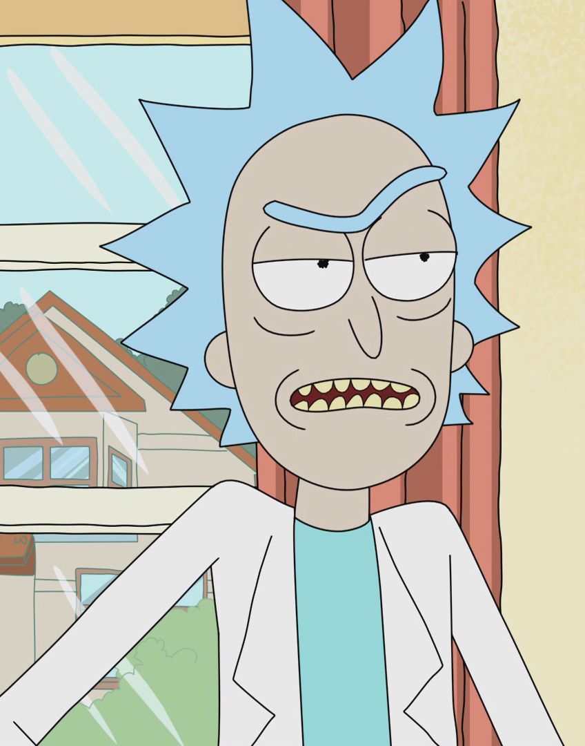 Plantilla de meme Rick Sanchez