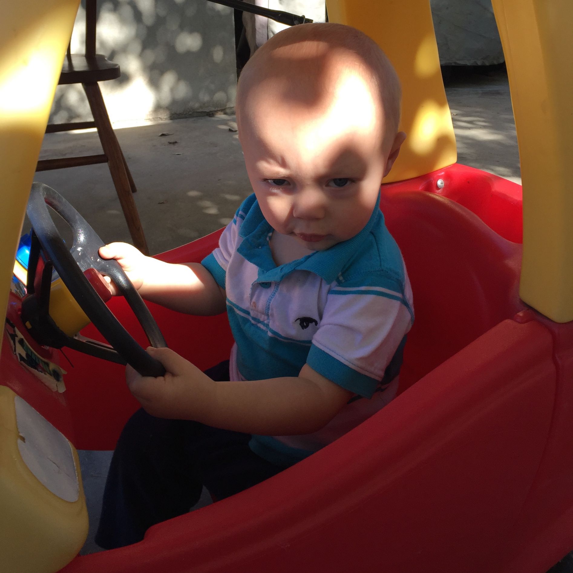 Plantilla de meme Road Rage Baby