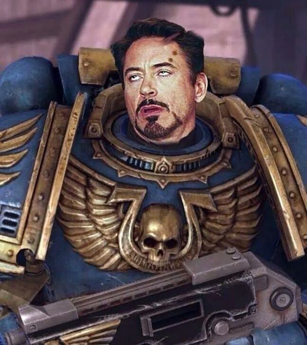 Plantilla de meme Robert Downey Face Warhammer 40k