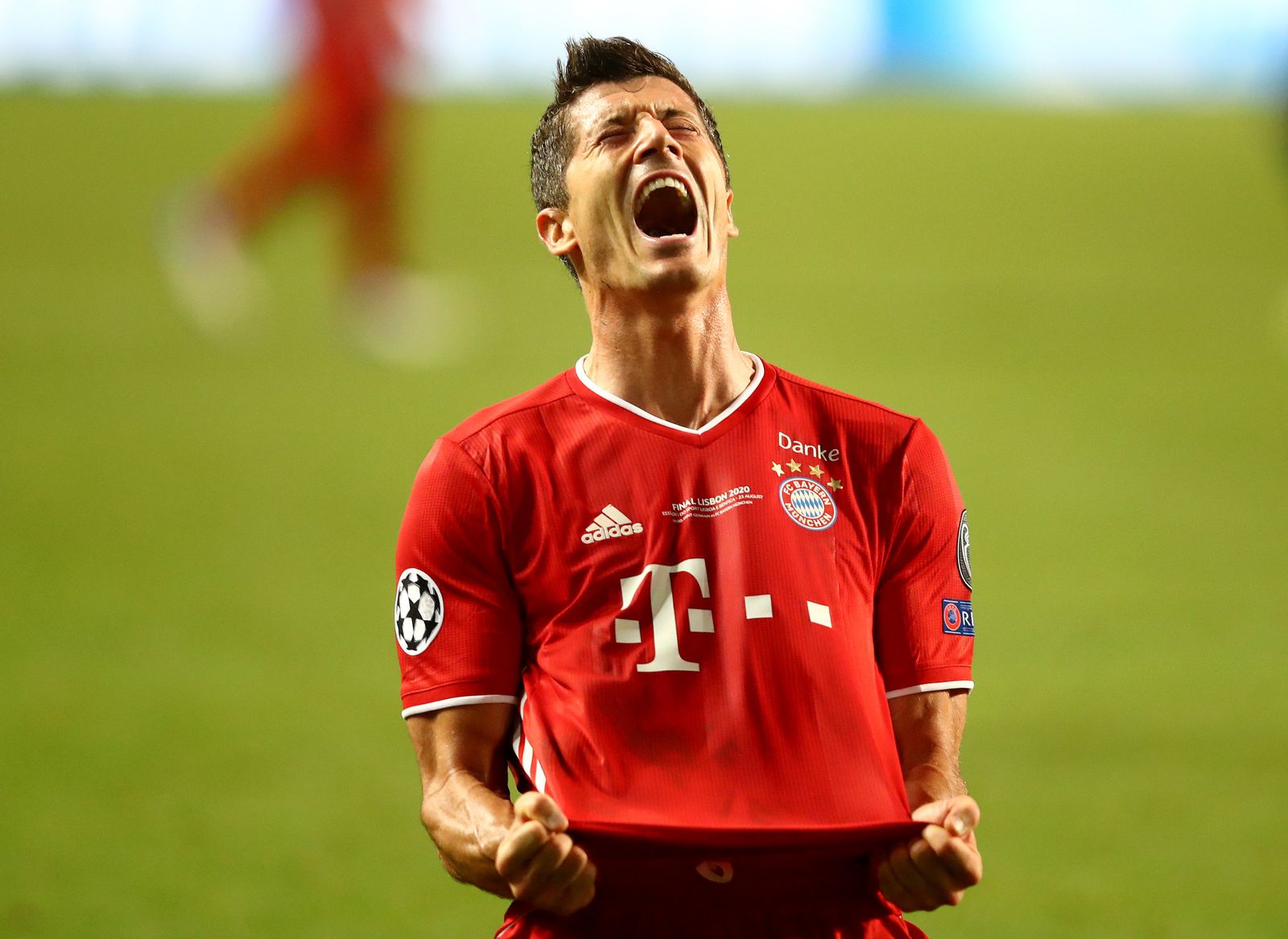 Template meme Robert Lewandowski UEFA Champions League Final 2020