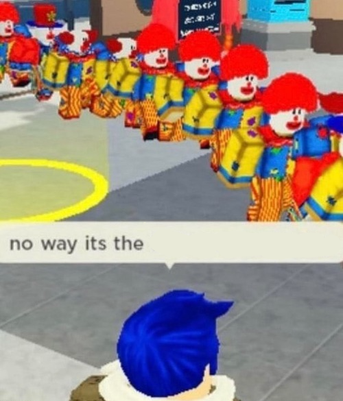 Plantilla de meme Roblox no way it's the *insert something you hate*