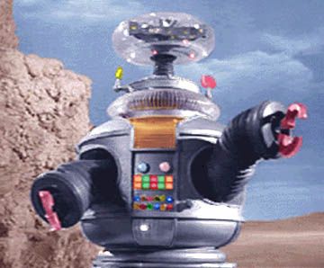 Plantilla de meme ROBOT Lost in Space TV