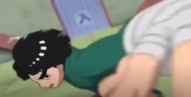 Plantilla de meme rock lee