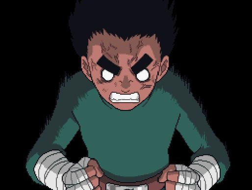 Template meme Rock Lee is the best