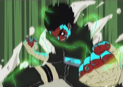Plantilla de meme Rock Lee Power Up