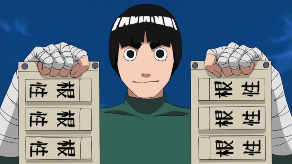 Plantilla de meme Rock Lee weights