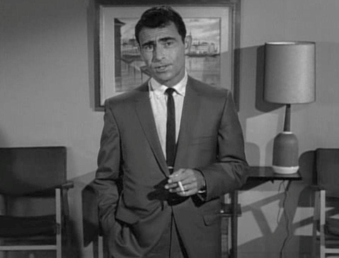 Plantilla de meme Rod Serling: Imagine If You Will
