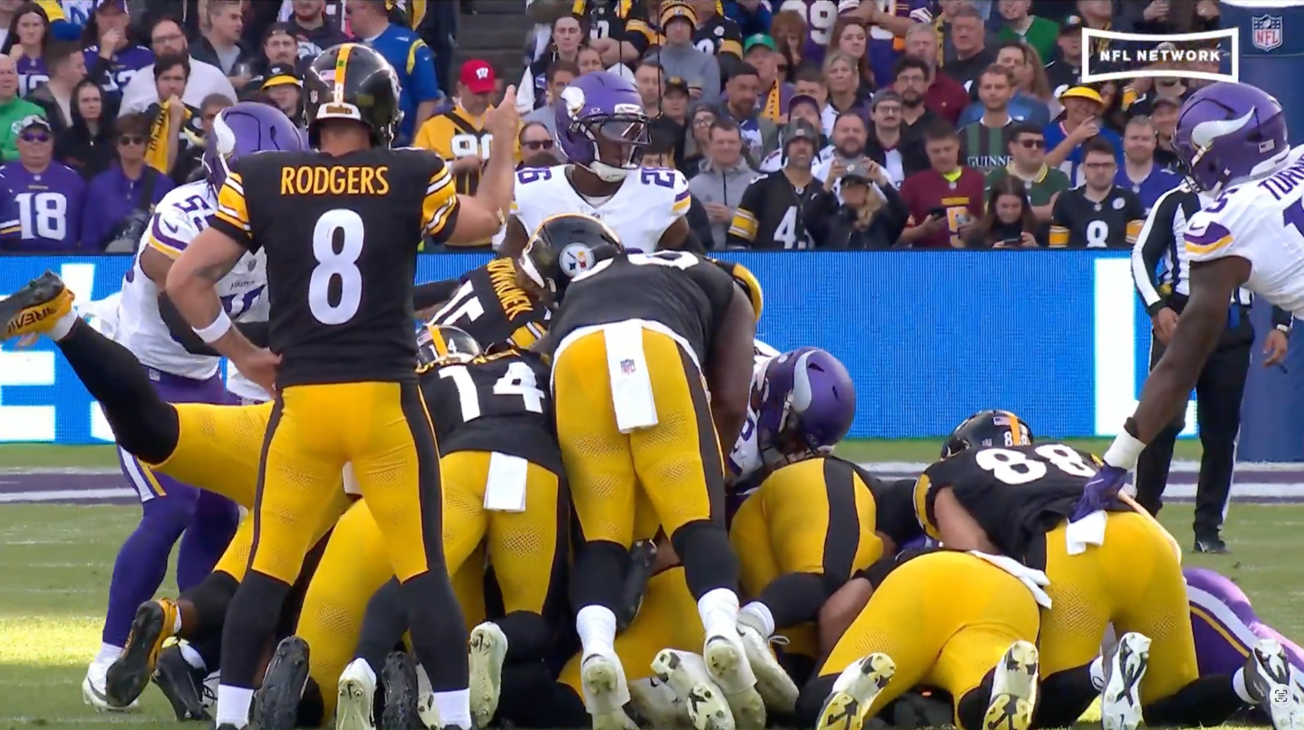 Plantilla de meme Rodgers Steelers