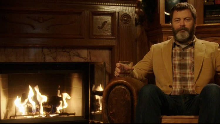 Template meme Ron Swanson Dad Jokes 2