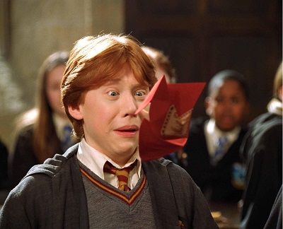 Plantilla de meme Ron Weasley Howler