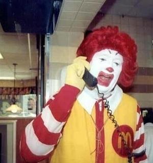 Plantilla de meme Ronald McDonald Temp