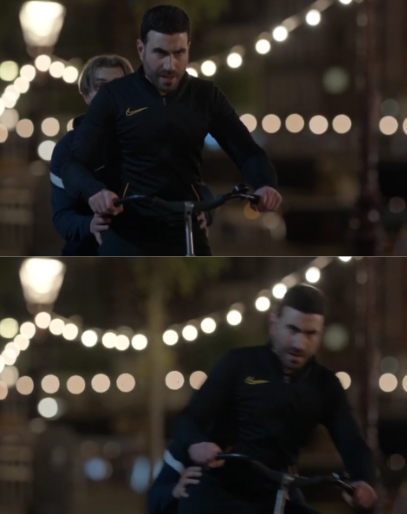 Template meme Roy Kent falling off bike