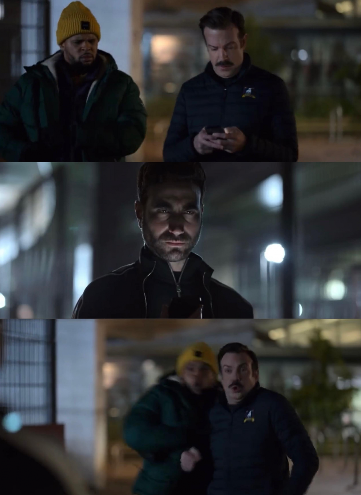Template meme Roy Kent Phone