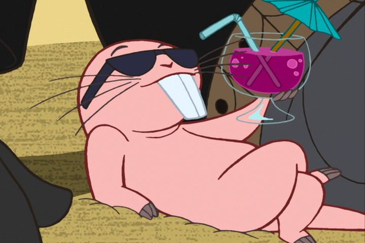 Plantilla de meme Rufus Kim Possible chill