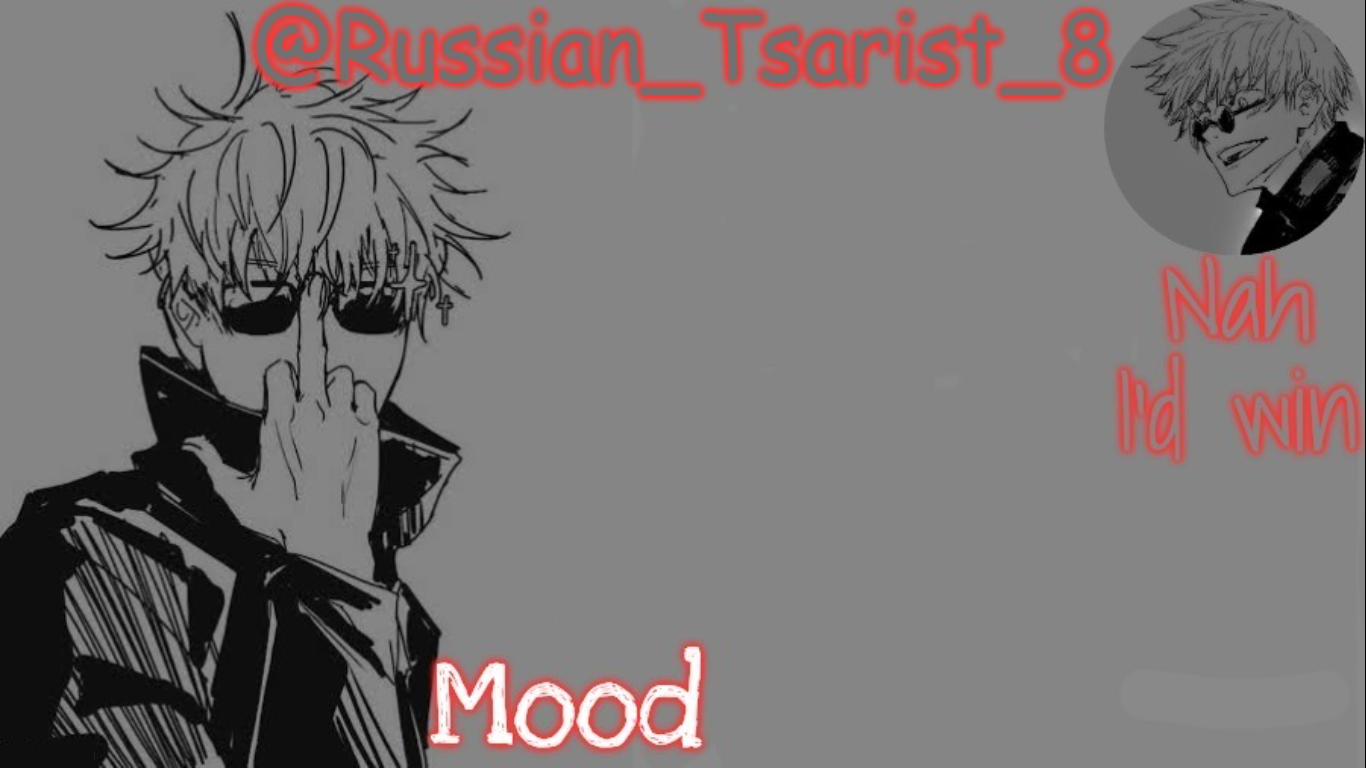 Plantilla de meme Russian_Tsarist_8 announcement temp (Thanks, Gojo-Satoru)