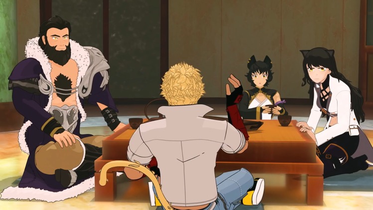 Template meme RWBY Family Dinner