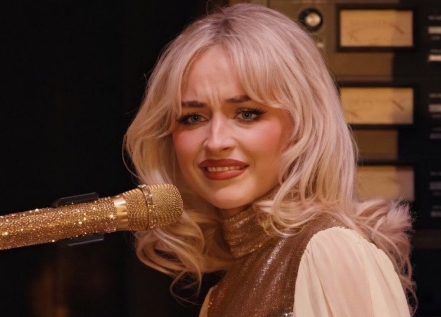 Plantilla de meme Sabrina carpenter coachella