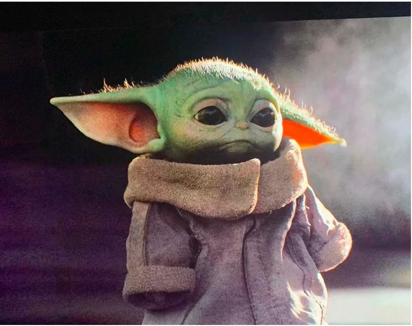 Template meme Sad Baby Yoda