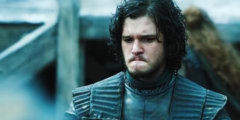 Template meme sad jon snow