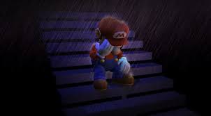 Plantilla de meme Sad mario