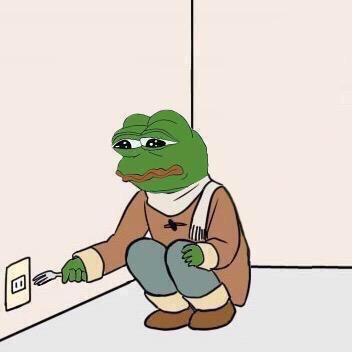 Plantilla de meme Sad Pepe Suicide