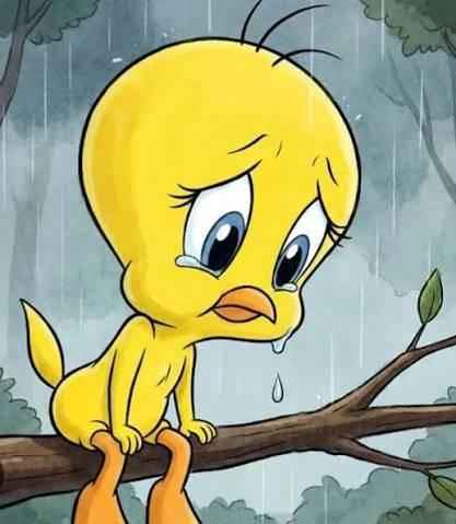 Plantilla de meme Sad Tweeti