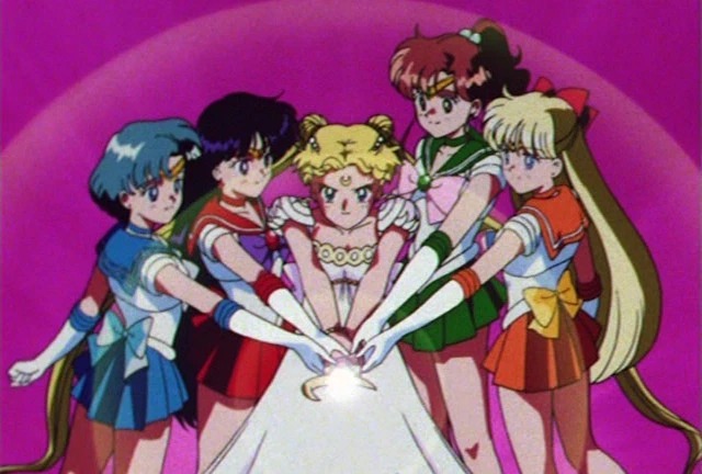 Plantilla de meme Sailor moon wand