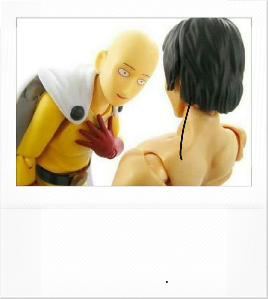 Plantilla de meme Saitama action fig. Meme base
